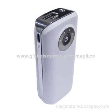 Mini Power Bank Supplier, 4,000/4,400/5,200mAh Capacity, 5V DC/1A Output